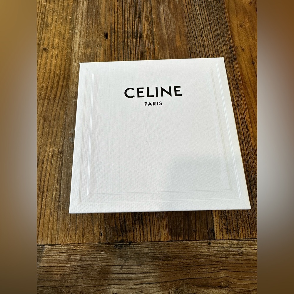 Celine Black and white box with ribbon 🎀